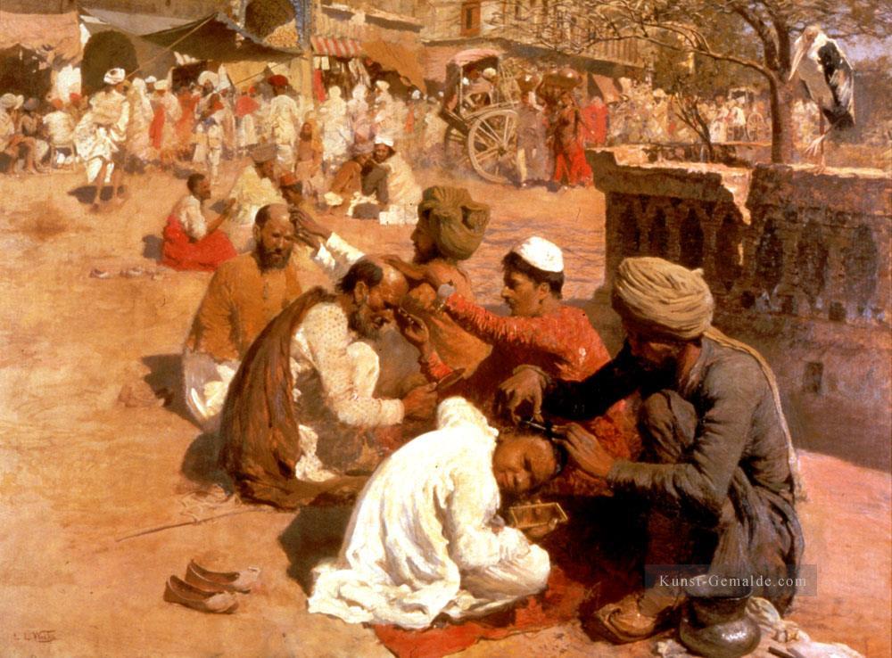 Indian Barbers Saharanpore Persisch Ägypter indisch Edwin Lord Weeks Ölgemälde